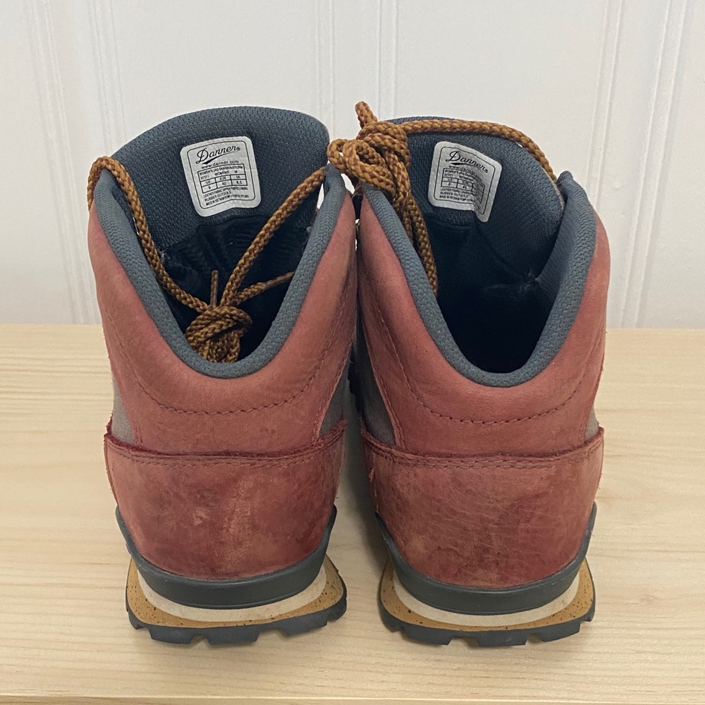 Danner Women’s Red and Tan Hiking Boots - Picture 7 of 10